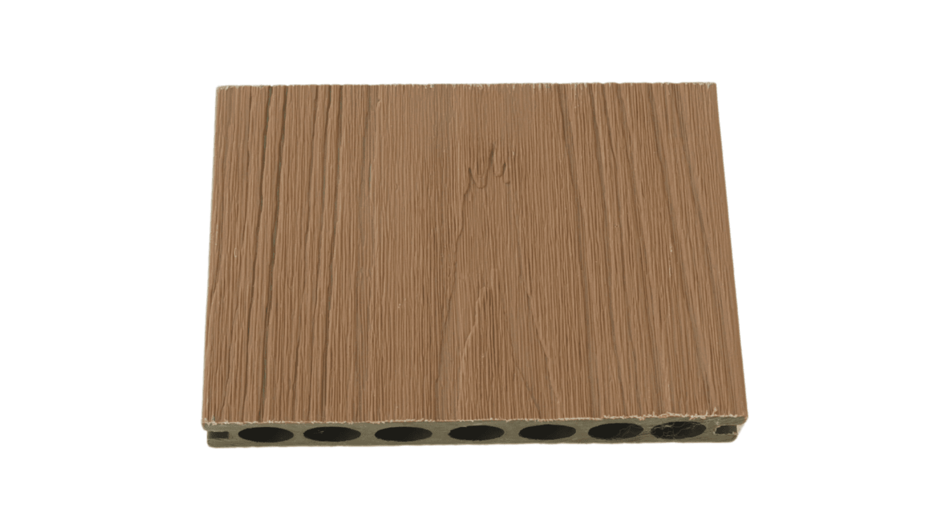 Deck Piso WPC — textura Teak